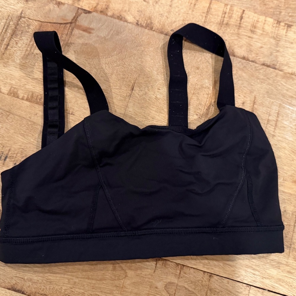 Lululemon Black Strappy Sports Bra Size 6